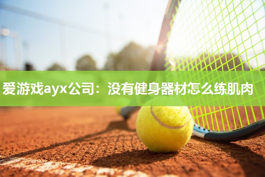 爱游戏ayx公司：没有健身器材怎么练肌肉