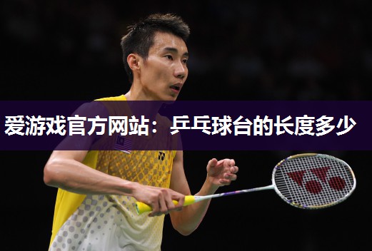 乒乓球台的长度多少